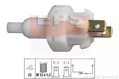 1.810.004 EPS Выключатель фонаря сигнала торможения