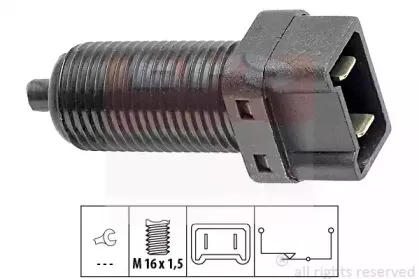 1.810.012 EPS Выключатель фонаря сигнала торможения