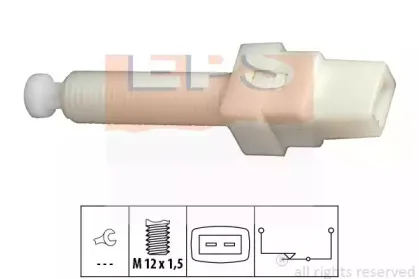 1.810.015 EPS Выключатель фонаря сигнала торможения