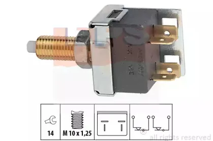 1.810.036 EPS Выключатель фонаря сигнала торможения