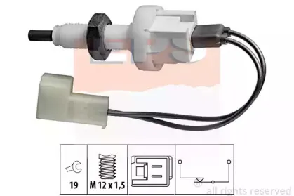 1.810.076 EPS Выключатель фонаря сигнала торможения
