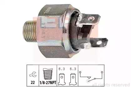 1.810.101 EPS Выключатель фонаря сигнала торможения