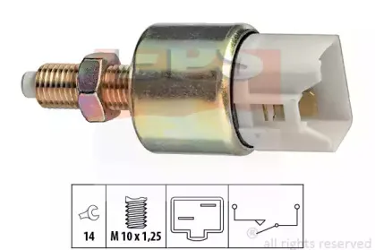 1.810.120 EPS Выключатель фонаря сигнала торможения