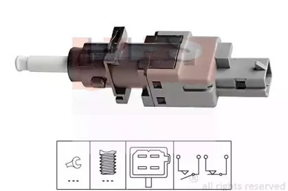 1.810.196 EPS Выключатель, привод сцепления (Tempomat)