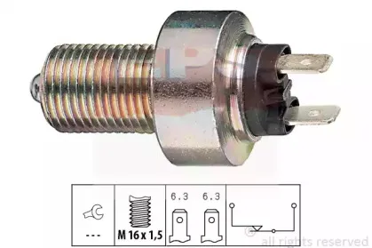 1.810.201 EPS Выключатель фонаря сигнала торможения