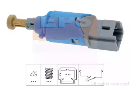 1.810.224 EPS Выключатель, привод сцепления (Tempomat)