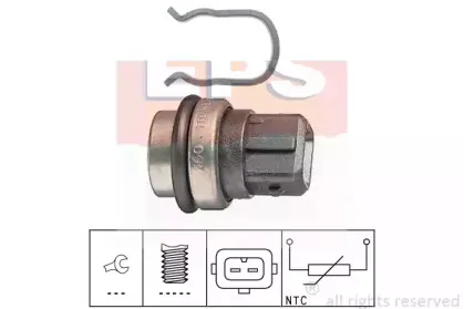 1.830.086 EPS Датчик, температура охлаждающей жидкости