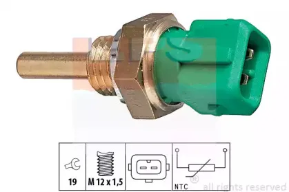 1.830.147 EPS Датчик, температура охлаждающей жидкости