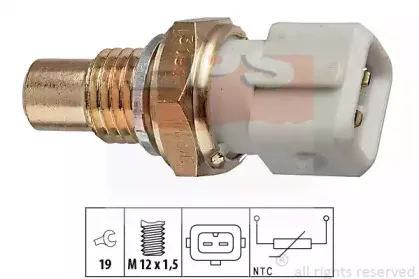 1.830.191 EPS Датчик, температура охлаждающей жидкости