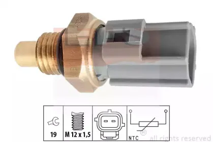 1.830.281 EPS Датчик, температура топлива