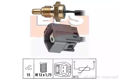 1.830.295 EPS Датчик, температура охлаждающей жидкости