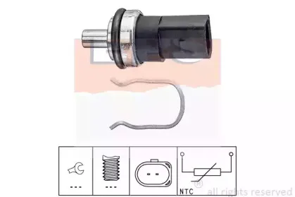 1.830.376 EPS Датчик, температура топлива