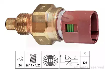 1.830.532 EPS Датчик, температура охлаждающей жидкости
