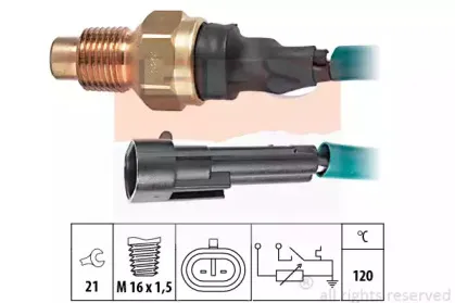 1.830.546 EPS Датчик, температура охлаждающей жидкости