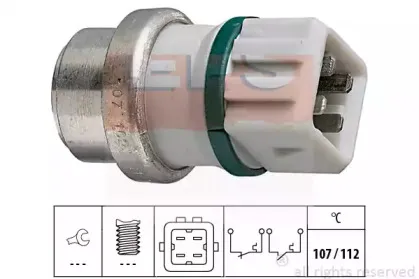 1.840.104 EPS термовыключатель, сигнальная лампа охлаждающей жидкости