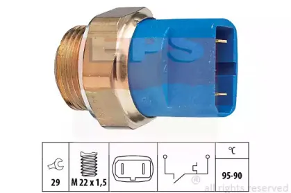 1.850.032 EPS Термовыключатель, вентилятор радиатора