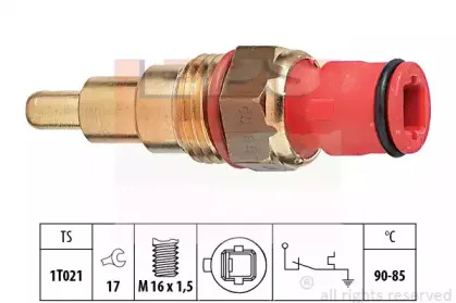 1.850.070 EPS Термовыключатель, вентилятор радиатора