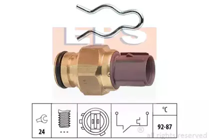 1.850.285 EPS Термовыключатель, вентилятор радиатора