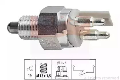1.860.045 EPS Выключатель, фара заднего хода