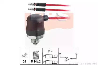 1.860.062 EPS Выключатель, фара заднего хода