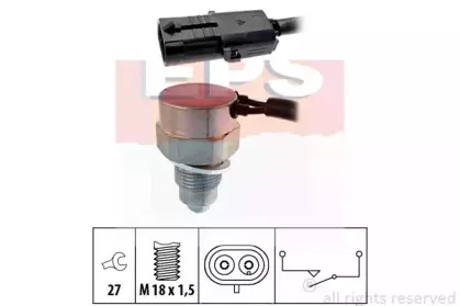 1.860.103 EPS Выключатель, фара заднего хода