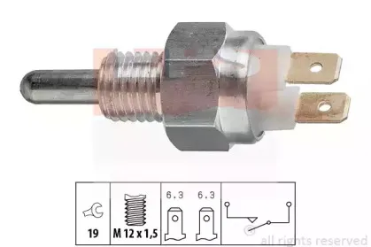 1.860.118 EPS Выключатель, фара заднего хода