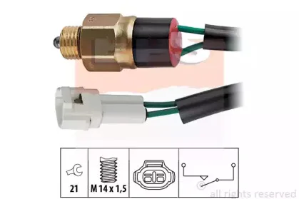 1860155 EPS Выключатель, фара заднего хода