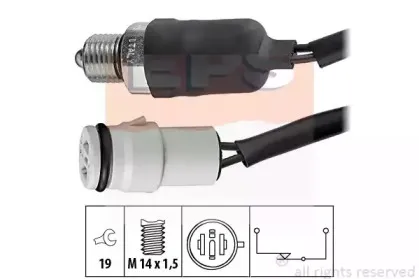 1.860.158 EPS Выключатель, фара заднего хода