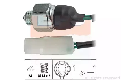 1.860.206 EPS Выключатель, фара заднего хода