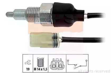 1.860.255 EPS Выключатель, фара заднего хода