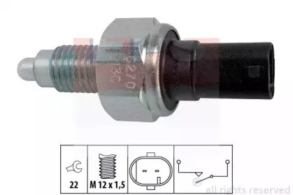 1.860.270 EPS Выключатель, фара заднего хода
