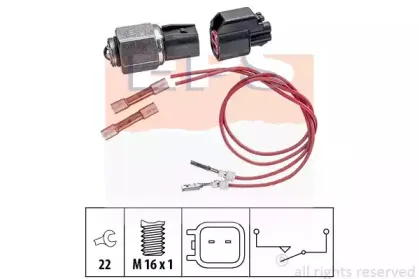 1.860.276K EPS Выключатель, фара заднего хода