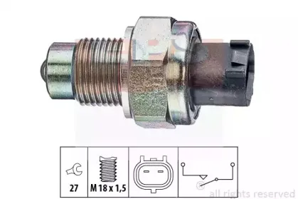 1.860.295 EPS Выключатель, фара заднего хода