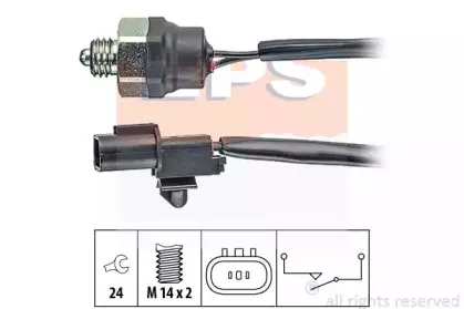 1.860.342 EPS Выключатель, фара заднего хода