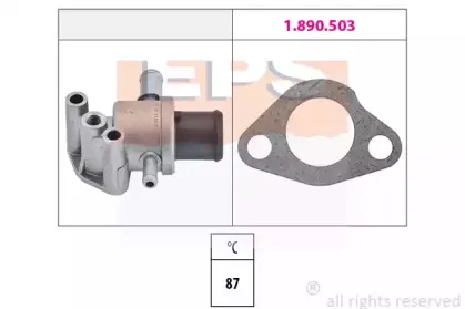 1.880.105 EPS Термостат, охлаждающая жидкость