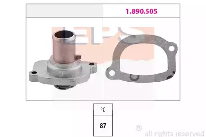 1.880.187 EPS Термостат, охлаждающая жидкость