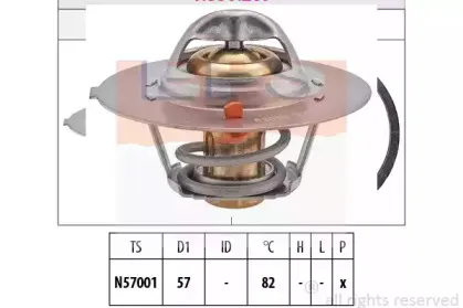 1.880.209S EPS Термостат, охлаждающая жидкость