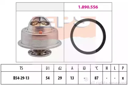 1.880.211 EPS Термостат, охлаждающая жидкость