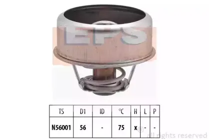 1.880.252 EPS Термостат, охлаждающая жидкость