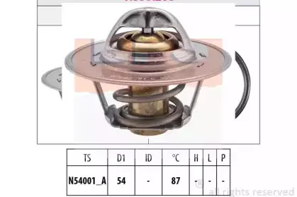 1.880.268S EPS Термостат, охлаждающая жидкость