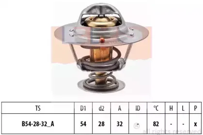 1.880.276S EPS Термостат, охлаждающая жидкость