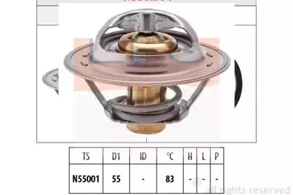 1.880.304S EPS Термостат, охлаждающая жидкость