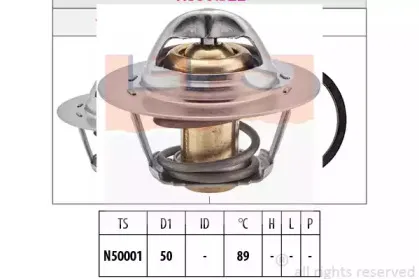 1.880.322S EPS Термостат, охлаждающая жидкость