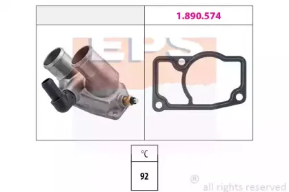 1.880.346 EPS Термостат, охлаждающая жидкость
