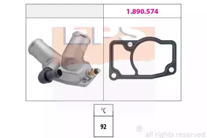 1.880.348 EPS Термостат, охлаждающая жидкость