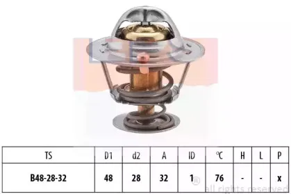 1.880.418S EPS Термостат, охлаждающая жидкость