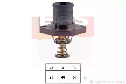 1.880.423 EPS Термостат, охлаждающая жидкость