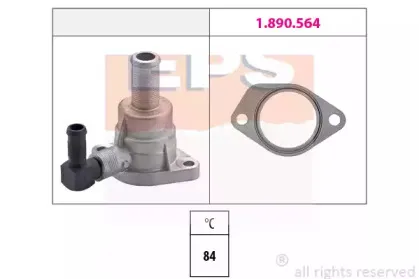 1.880.490 EPS Термостат, охлаждающая жидкость
