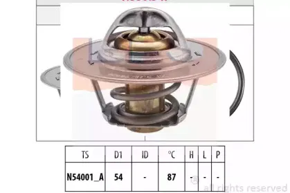 1.880.547S EPS Термостат, охлаждающая жидкость