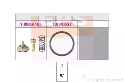 1.880.617K EPS Термостат, охлаждающая жидкость